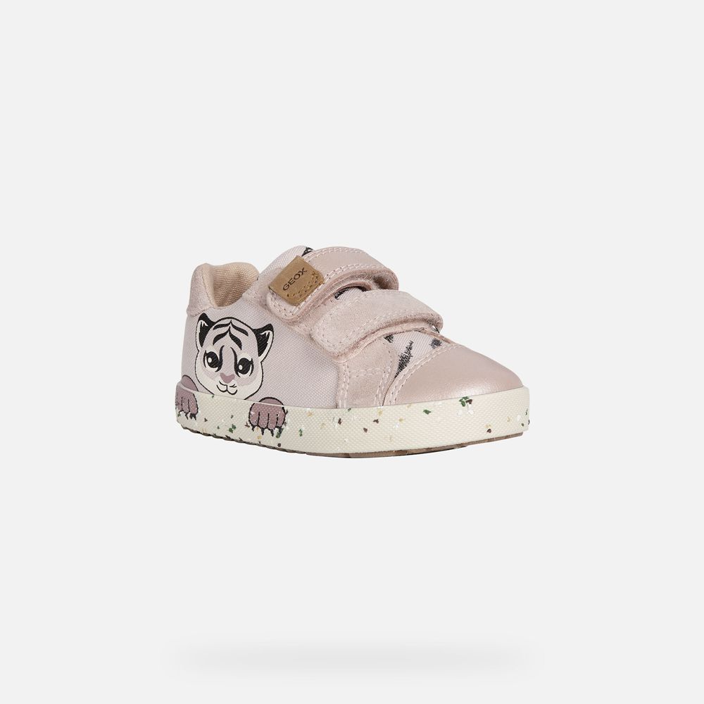 Geox Sneakers Pink Kilwi Girl - Geox Baby Shoes - KVQRZT362